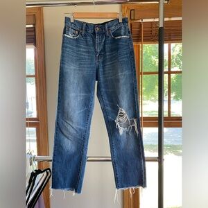 Madewell W26 “Perfect Summer Jean” in medium wash
